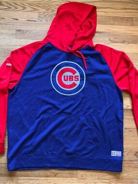 Stitches Royal Blue and Red Cubs Patch Sweatshirt